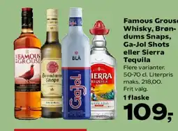 SuperBrugsen Tanqueray Gin, Fernet-Branca eller Disaronno Amaretto tilbud