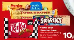 SuperBrugsen Nestlé eller Marabou barer tilbud