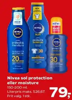 SuperBrugsen Nivea sol protection eller moisture tilbud