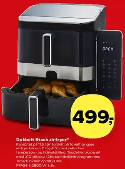 SuperBrugsen Dobbelt Stack airfryer tilbud