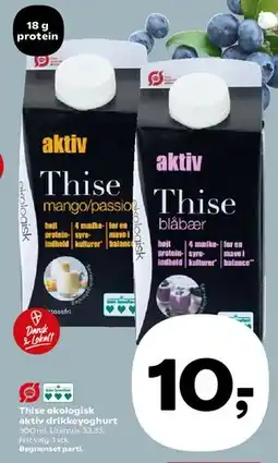 SuperBrugsen Thise aktiv drikkeyoghurt tilbud