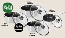 Kvickly Sobczyk gryder (med glaslåg) tilbud