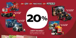 Kvickly LEGO køretøjer tilbud