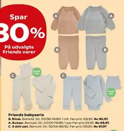 Kvickly Friends babyserie tilbud