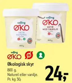Føtex Økologisk skyr tilbud
