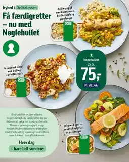 Føtex Laks med pesto-vendte kartofler og grøntsager tilbud