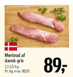 Føtex Merbrad af dansk gris tilbud