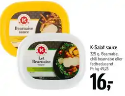Føtex K-Salat / Bearnaise sauce tilbud