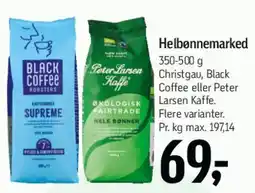 Føtex Helbønnemarked - hele bønner kaffe tilbud