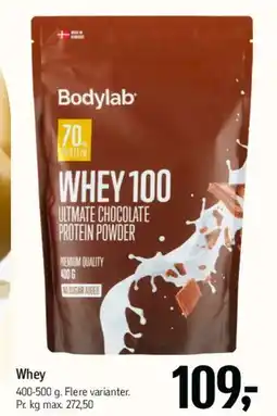 Føtex WHEY 100 tilbud