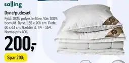 Føtex Dyne/pudeseæt tilbud