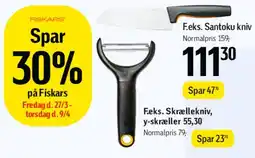 Føtex Fiskars køkkenredskaber tilbud