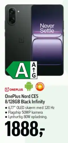 Føtex OnePlus Nord CE5 8/128GB tilbud