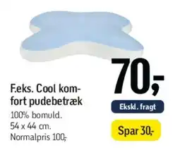 Føtex F.eks. Cool komfort pudebetræk tilbud