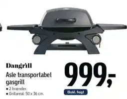 Føtex Dangrill Asle transportabel gasgrill tilbud