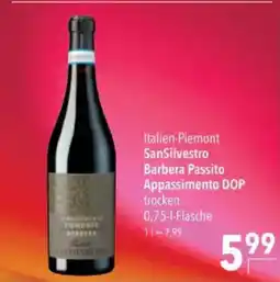 Citti Italien-Piemont SanSilvestro Barbera Passito Appassimento DOP tilbud