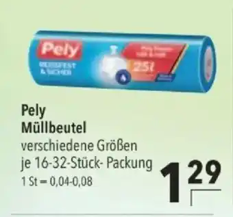 Citti Pely Müllbeutel tilbud