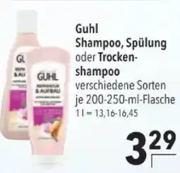 Citti Guhl Shampoo, Spülung oder Trocken- shampoo tilbud