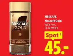 Lidl NESCAFE Nescafé Gold tilbud