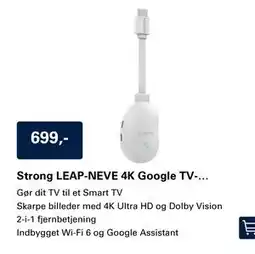 El-Salg Strong LEAP-NEVE 4K Google TV-… tilbud