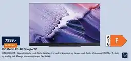 El-Salg 65 Metz LED 4K Google TV tilbud