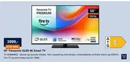 El-Salg 50 Panasonic QLED 4K Smart TV tilbud