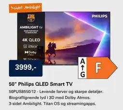 El-Salg 50 Philips QLED Smart TV tilbud