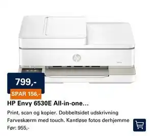 HP Envy 6530E All-in-one…
