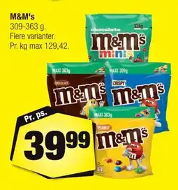 Calle M&M's tilbud