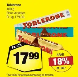 Calle Toblerone tilbud