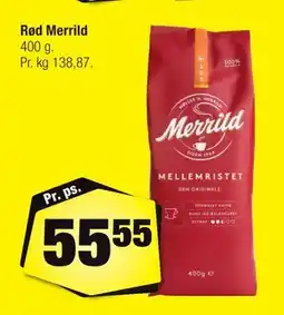 Calle Rød Merrild tilbud