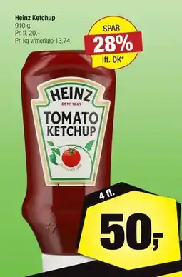 Calle Heinz Ketchup tilbud