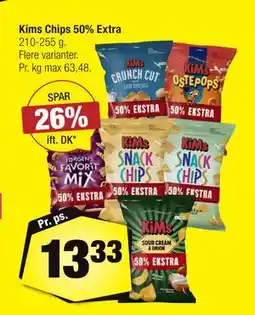 Calle Kims Chips 50% Extra tilbud