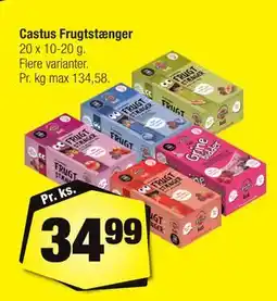 Calle Castus Frugtstænger tilbud
