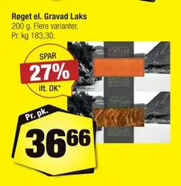 Calle Røget el. Gravad Laks tilbud