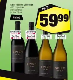 Calle Spier Reserve Collection tilbud