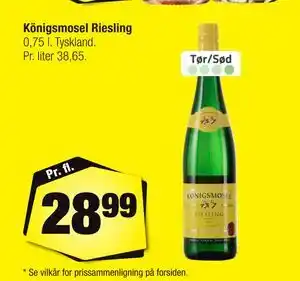 Calle Königsmosel Riesling tilbud