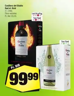 Calle Casillero del Diablo Rød el. Hvid tilbud