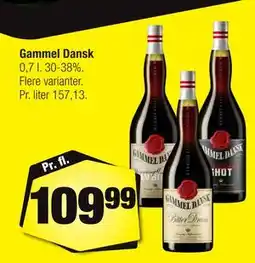 Calle Gammel Dansk tilbud