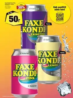 Calle Faxe Kondi 0 kal. Pink, Eksotisk el. Lemon tilbud