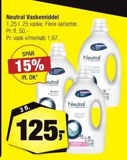 Calle Neutral Vaskemiddel tilbud