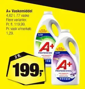 Calle A+ Vaskemiddel tilbud