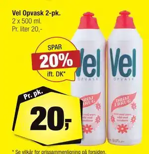 Calle Vel Opvask 2-pk tilbud