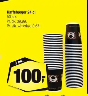 Calle Kaffebæger 24 cl tilbud