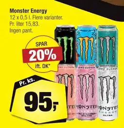 Calle Monster Energy tilbud