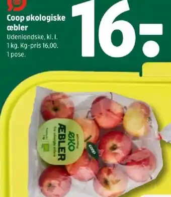 Coop 365 Coop økologiske æbler tilbud