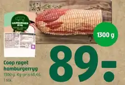 Coop 365 Coop røget hamburgerryg tilbud