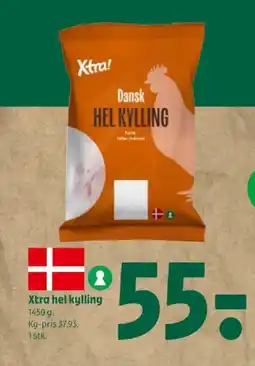 Coop 365 Xtra hel kylling tilbud
