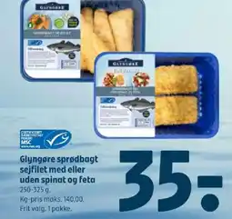 Coop 365 Glyngøre sprødbagt sejfilet med eller tilbud