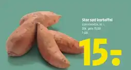 Coop 365 Stor sød kartoffel tilbud